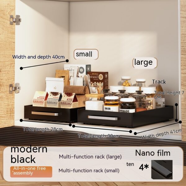 Multi-functional Storage Rack Kitchen Tableware - Image 4