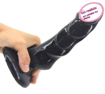 PVC Penis Butt Plug Adult Products Men And Women Back Court