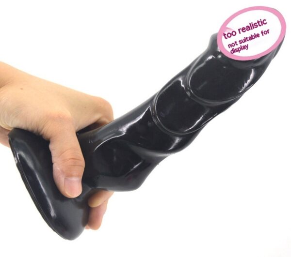 PVC Penis Butt Plug Adult Products Men And Women Back Court