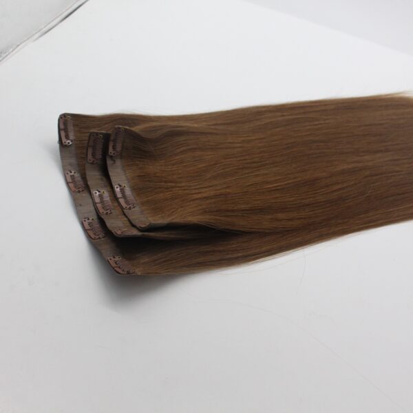 Clip hair clips in human hair extension - Image 3