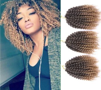 Crochet hair extension wig