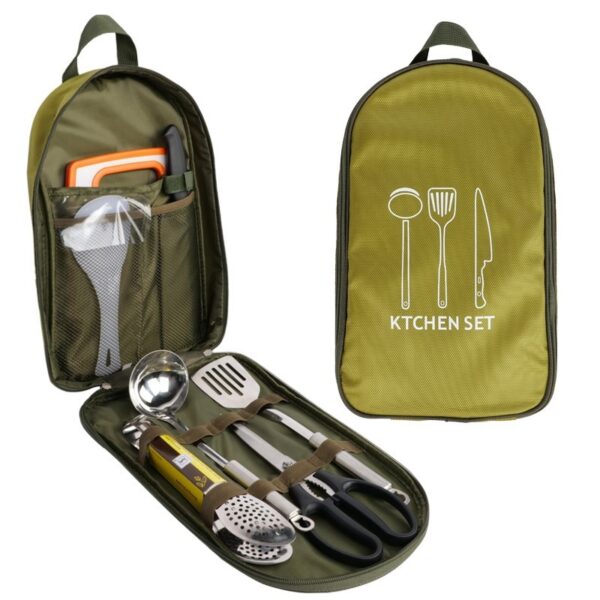 Outdoor Cookware Set Picnic Mobile Kitchen - Image 2