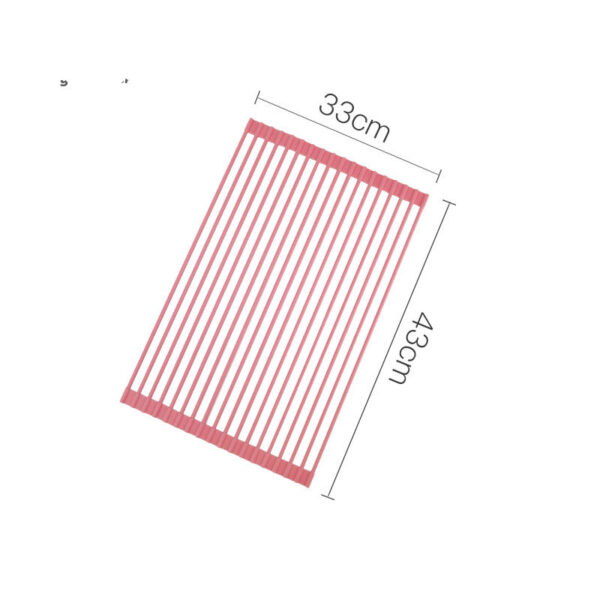 Foldable Drain Rack Kitchen Shelf Tableware - Image 3