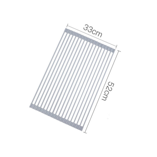 Foldable Drain Rack Kitchen Shelf Tableware - Image 10