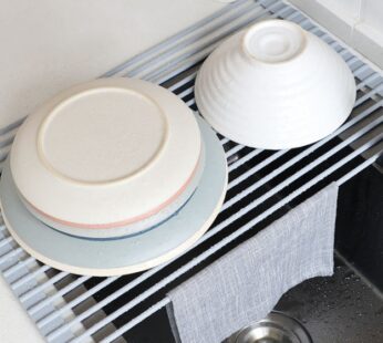 Foldable Drain Rack Kitchen Shelf Tableware