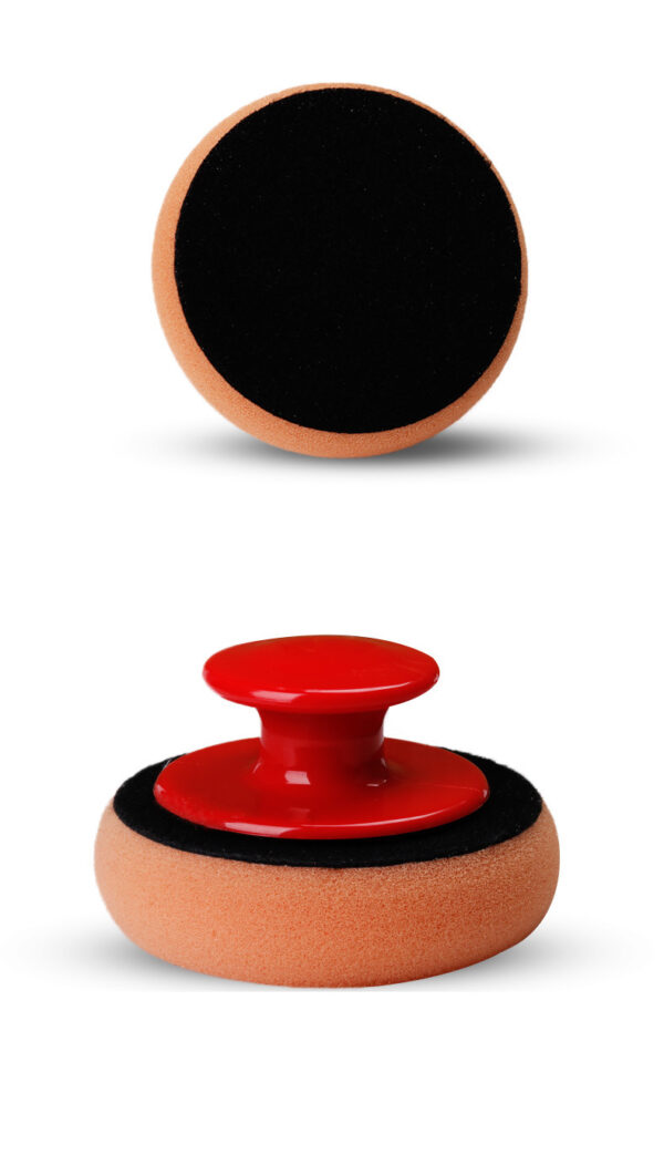 Sponge Handle Round Polishing Waxing Sponge Cleaning Maintenance Tool - Image 5