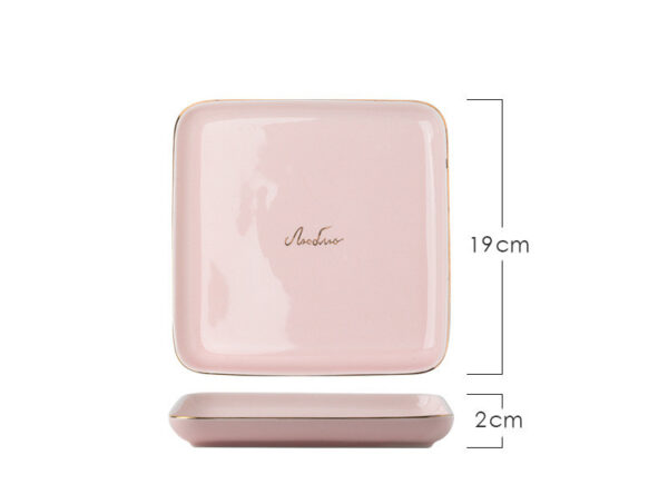 Light Luxury Ceramic Tableware Couple Tableware - Image 9