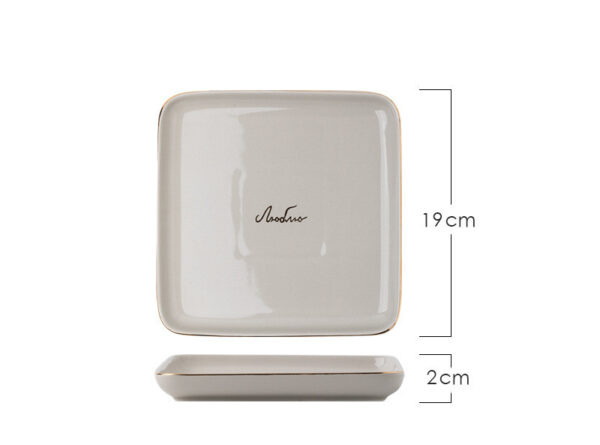 Light Luxury Ceramic Tableware Couple Tableware - Image 7