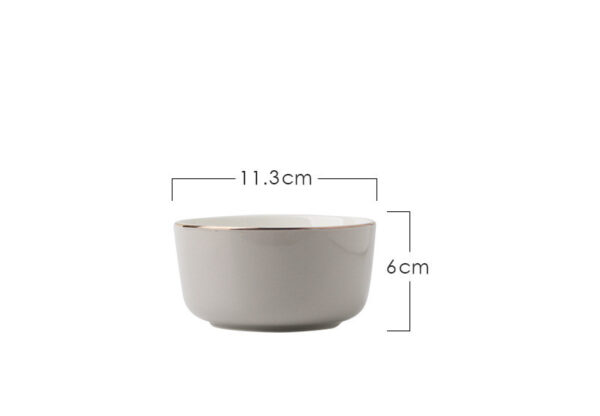 Light Luxury Ceramic Tableware Couple Tableware - Image 10