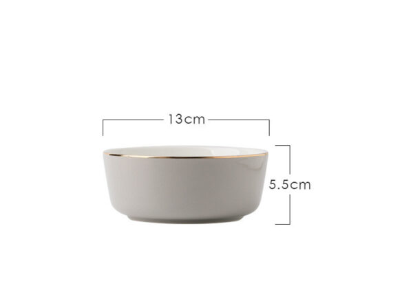Light Luxury Ceramic Tableware Couple Tableware - Image 4