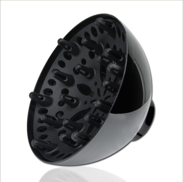 Professional Black Nozzle Styling Accessories Universal Diffuser Hair Tools Salon Hair Curl Diffuser Wind Wholesale - Image 2