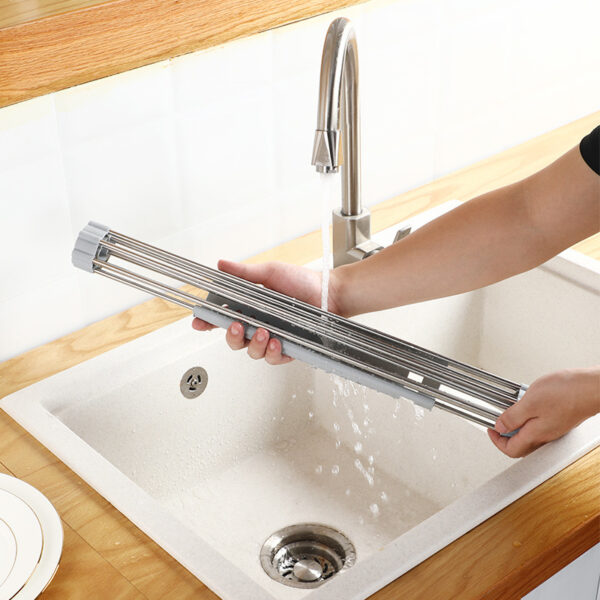 Kitchen Sink Tableware Fruit And Vegetable Drain Rack - Image 2