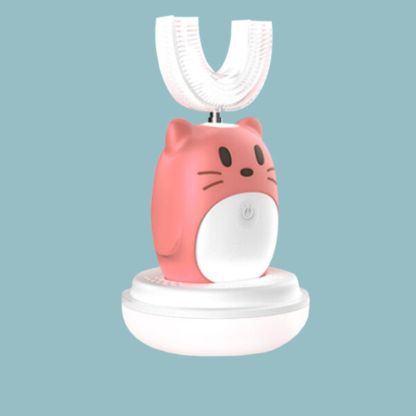 Smart Ultrasonic Children's Electric Toothbrush Automatic Cleaning U-shaped Toothbrush Portable Baby Products - Image 7