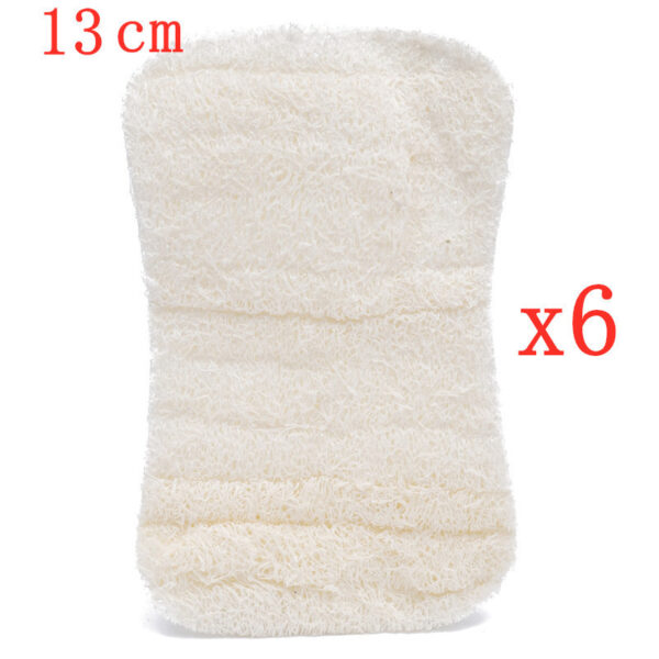 Natural Loofah Washing Bowl Brush Pan Loofah Old Dry Tendon Dishwashing Object Kitchen Cleaning Products - Image 2