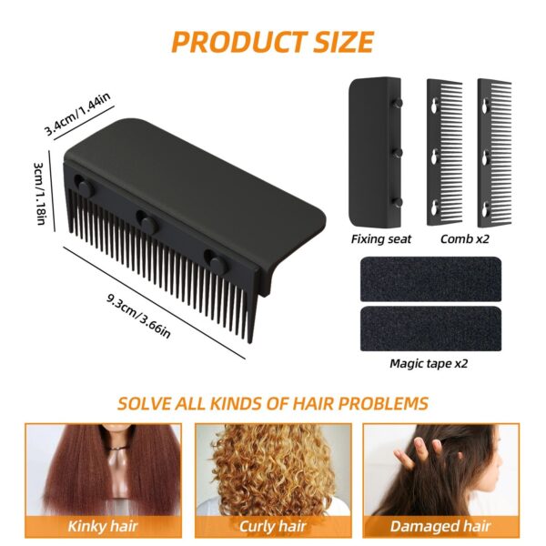 Removable Straight Hair Comb Hair Salon Household Electric Hair Straightener Accessories Hair Styling Tools - Image 2
