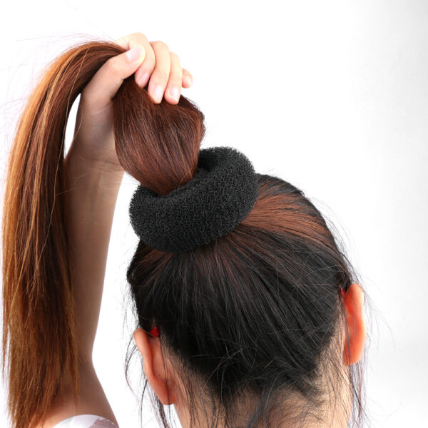 Foreign trade hair accessories manufacturers wholesale New donut flower taro hairdressing tools Variety balls head hair - Image 3