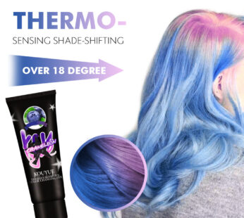 Professional Use Colour Cream Magical Thermochromic Semi Tool Permanent Purple Grey Dye Green Hair Paint Blue Color
