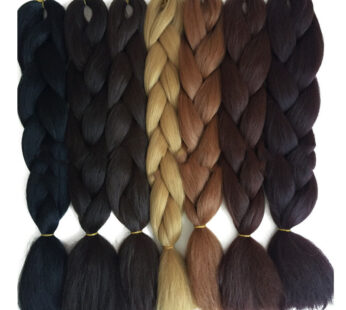 Hair extension braided hair