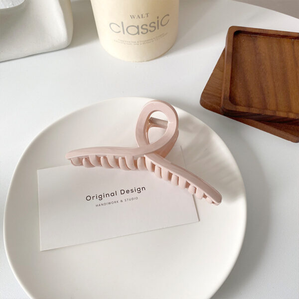 Women's Fashionable Airy Solid Colour Hair Clip - Image 2