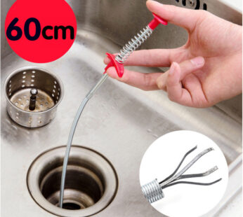60CM Sewer Dredger Spring Pipe Dredging Tool Household Hair Cleaner Drain Clog Remover Cleaning Tools Household For Kitchen Sink Kitchen Gadgets