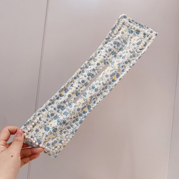 Women Elegant Solid Print Bun DIY Hairstyle Making Hold Long Tools Bow Headband Hairbands Fashion Hair Accessories - Image 5