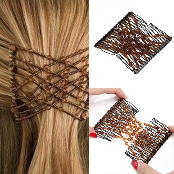 Variety hair comb hair styling wire hair styling beaded magic hair comb styling comb wholesale - Image 5