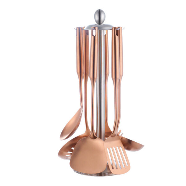304 Stainless Steel Kitchenware Spatula Colander Kitchen Cookware - Image 5