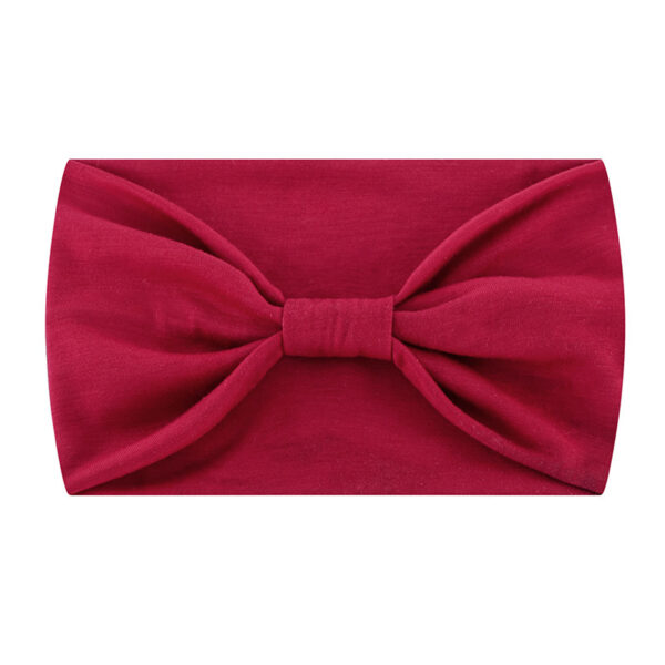 Women's Fashion Solid Colour Stretchy Sports Hairband - Image 3