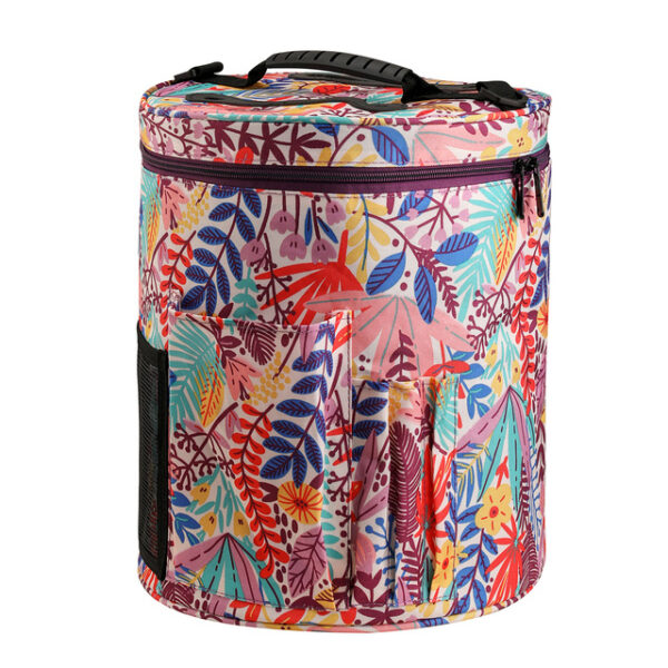 Lightweight Knitting Projects Organizer Bag Weave Tools Crochet Accessories Holder Yarn Storage Tote Bag - Image 3