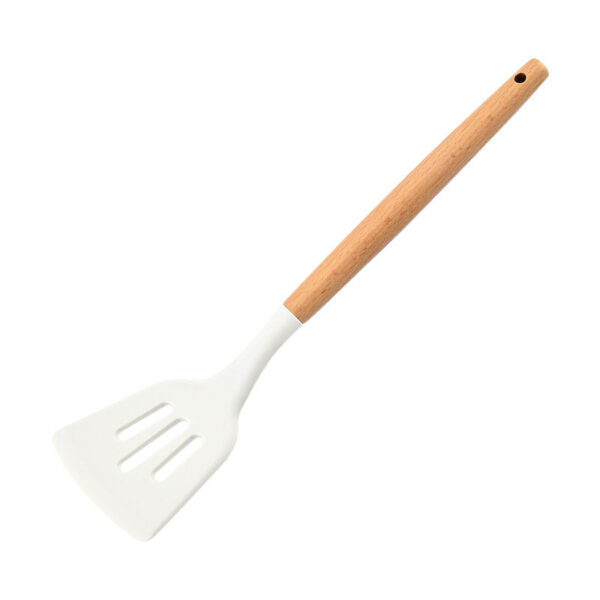 Silicone Kitchen Spatula Spoon Cooking Cookware Set - Image 5
