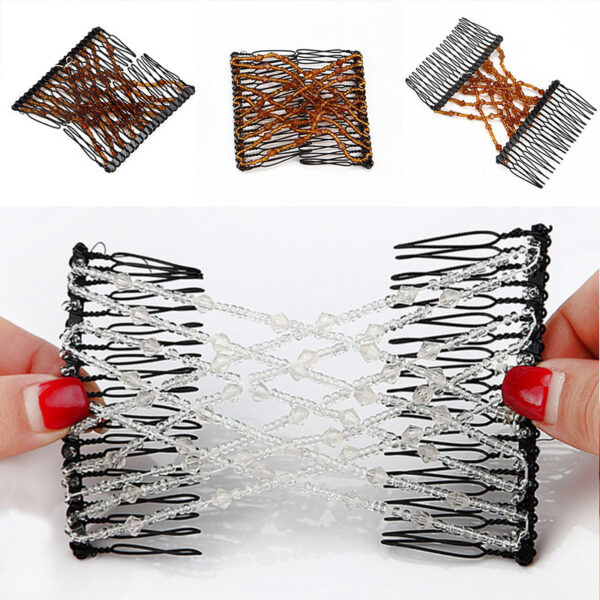 Variety hair comb hair styling wire hair styling beaded magic hair comb styling comb wholesale - Image 4