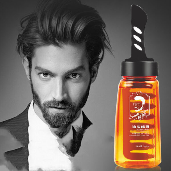 Hair Oil Hair Styling Balm Hair Styling Cool Gel Comb - Image 2