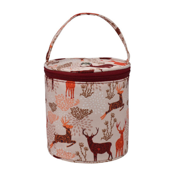Lightweight Knitting Projects Organizer Bag Weave Tools Crochet Accessories Holder Yarn Storage Tote Bag - Image 10