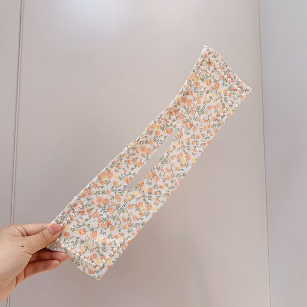 Women Elegant Solid Print Bun DIY Hairstyle Making Hold Long Tools Bow Headband Hairbands Fashion Hair Accessories - Image 7