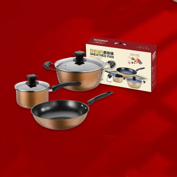 Set Of Pot Kitchen Cookware Cooking Pots - Image 4