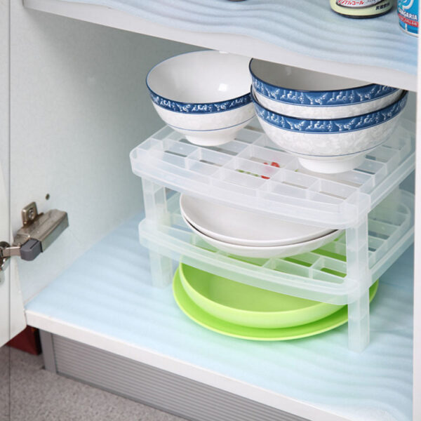 Kitchen storage plate tableware dish storage rack - Image 6