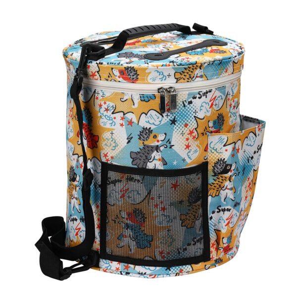 Lightweight Knitting Projects Organizer Bag Weave Tools Crochet Accessories Holder Yarn Storage Tote Bag - Image 7