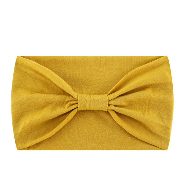 Women's Fashion Solid Colour Stretchy Sports Hairband - Image 7