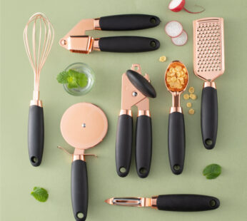 Kitchen Household Peeler Gadget Copper Plating Set