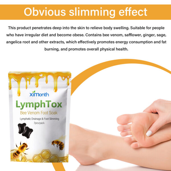 Bee Venom Foot Bath Condensate Beads Moisturizing And Cleaning Foot Body Relaxation Care Foot Bath Beads - Image 3