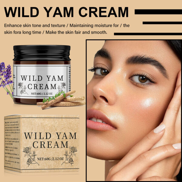 Organic Cream Natural Wild Yam Moisturizing - Image 6