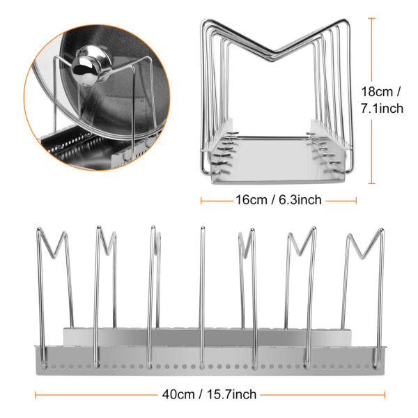 Kitchen storage rack - Image 3