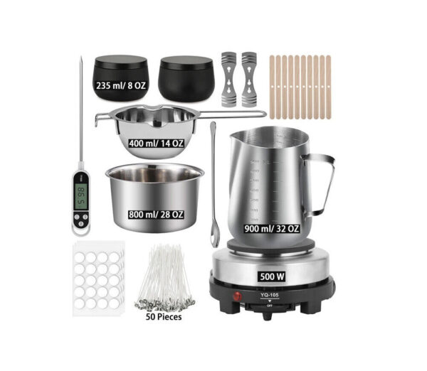Candle Production Tool Outfit Suit Aromatherapy Wax Supplies Kit - Image 9