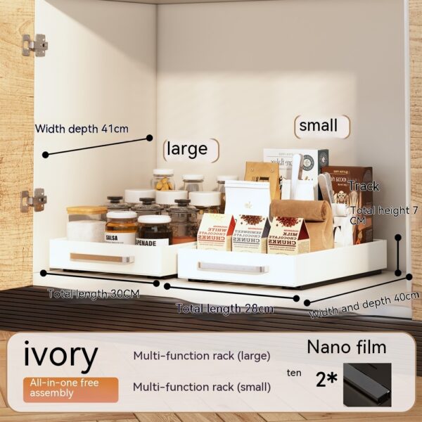 Multi-functional Storage Rack Kitchen Tableware - Image 3