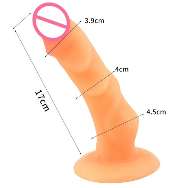 PVC Penis Butt Plug Adult Products Men And Women Back Court - Image 9