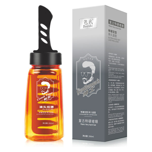 Hair Oil Hair Styling Balm Hair Styling Cool Gel Comb - Image 5