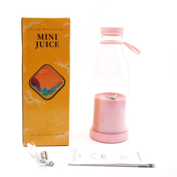 Electric USB Wine Bottle Juicer Cup 6-leaf Cutter Head Household - Image 10