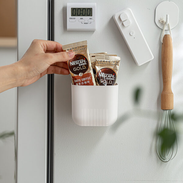 Magnetic Wall Hanging Storage Box Kitchen Storage - Image 5