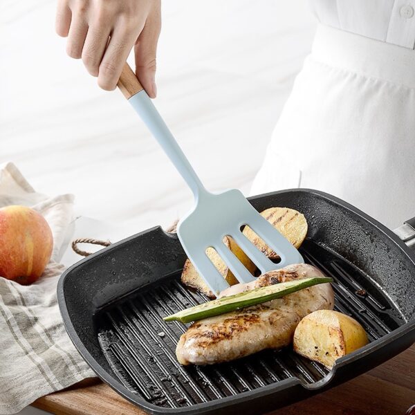 Home Kitchen Silicone Non-Stick Cookware Set - Image 2