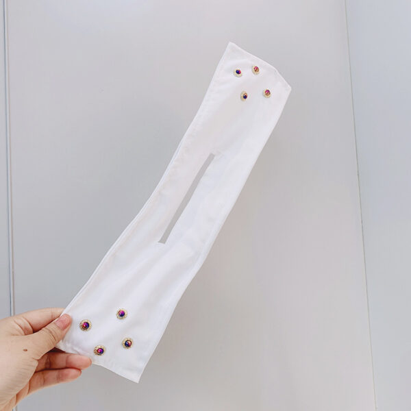 Women Elegant Solid Print Bun DIY Hairstyle Making Hold Long Tools Bow Headband Hairbands Fashion Hair Accessories - Image 6